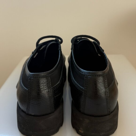 Acne Studios Men's Black Pebbled- Leather Derby Shoes -Euro Size 44 - Picture 2 of 4